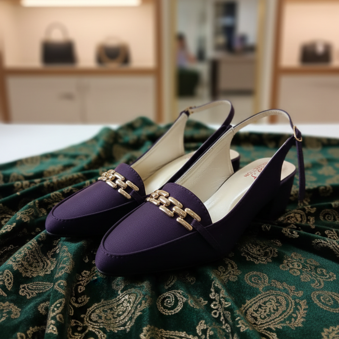 “Royal Chain Design Loafers – Multiple Colors” PUMPI 01