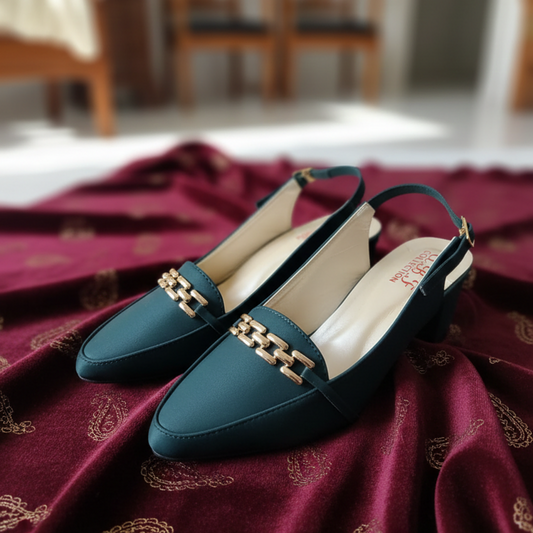 “Royal Chain Design Loafers – Multiple Colors” PUMPI 01